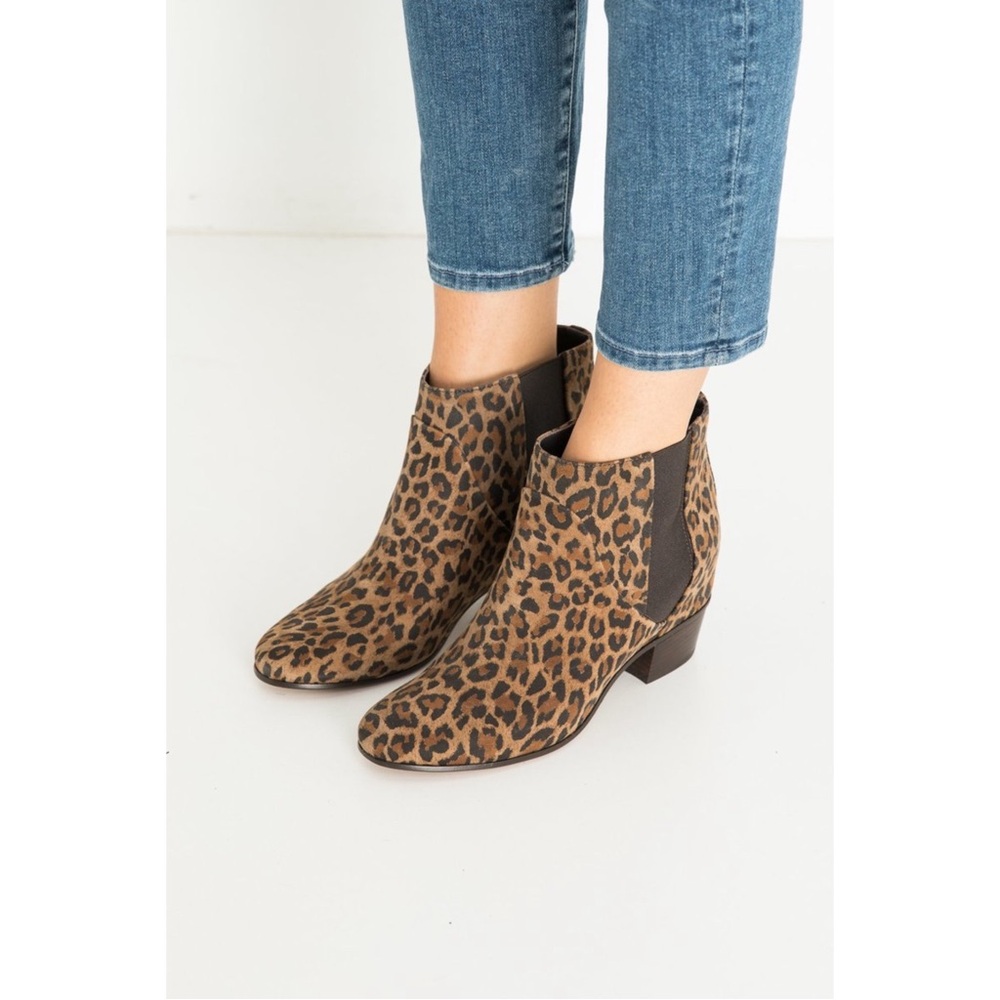 Golden Goose Dana Leopard Brown Boots Ankle Low Heel Booties